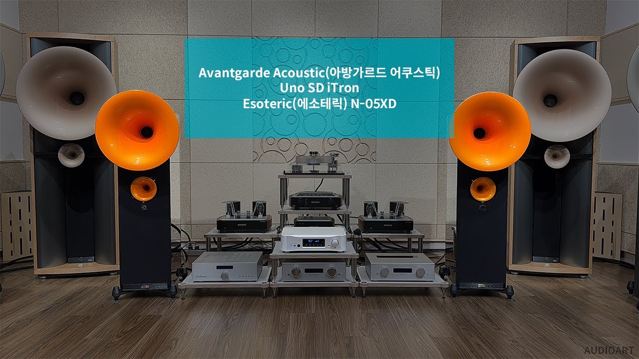 Avantgarde Acoustic(아방가르드 어쿠스틱) Uno SD iTron, Esoteric(에소테릭) N-05XD