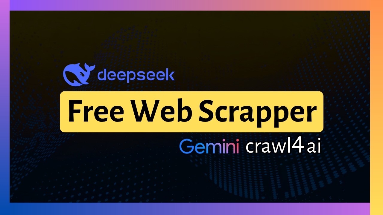 EASIEST Way to Scrape Any Website using DeepSeek, Gemini & Crawl4AI