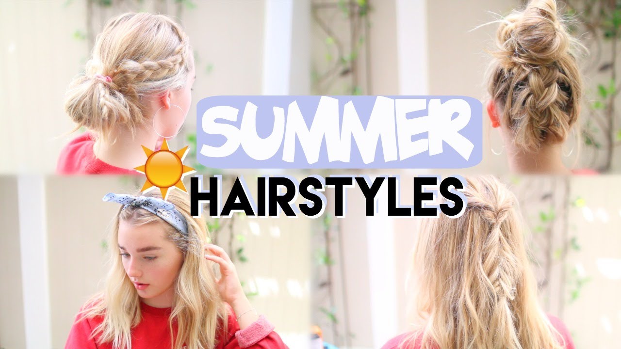 best no heat summer hairstyles! | avrey ovard