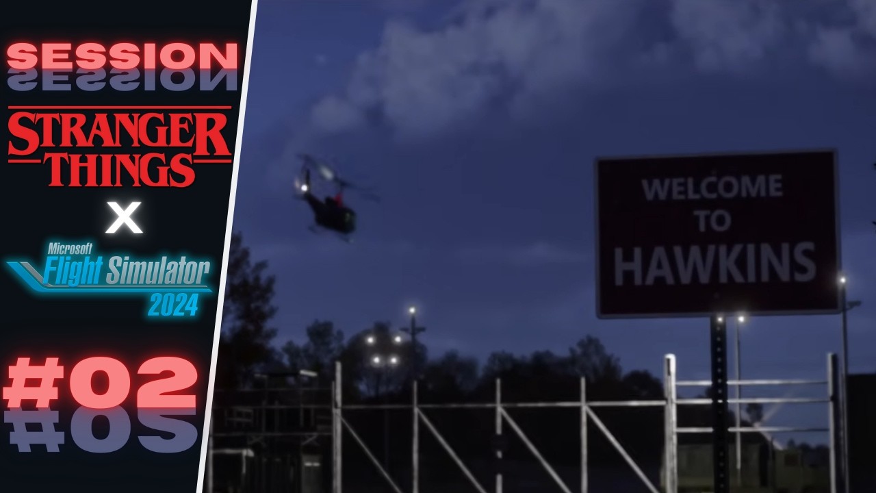Le photographe volant d'Hawkins? 📸 | Extension STRANGER THINGS Microsoft Flight Simulator 2024 #02
