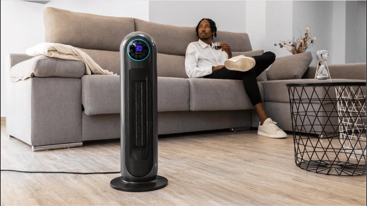Ceramic heater ReadyWarm 10150 Smart Ceramic Pro, 2000W with remote control, temperature selection