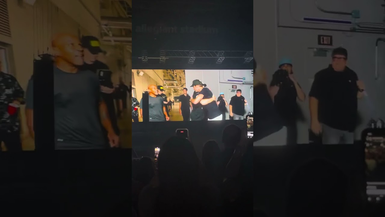 Morgan Wallen Walkout in Las Vegas With Mike Tyson And Tom Brady 8/9/24