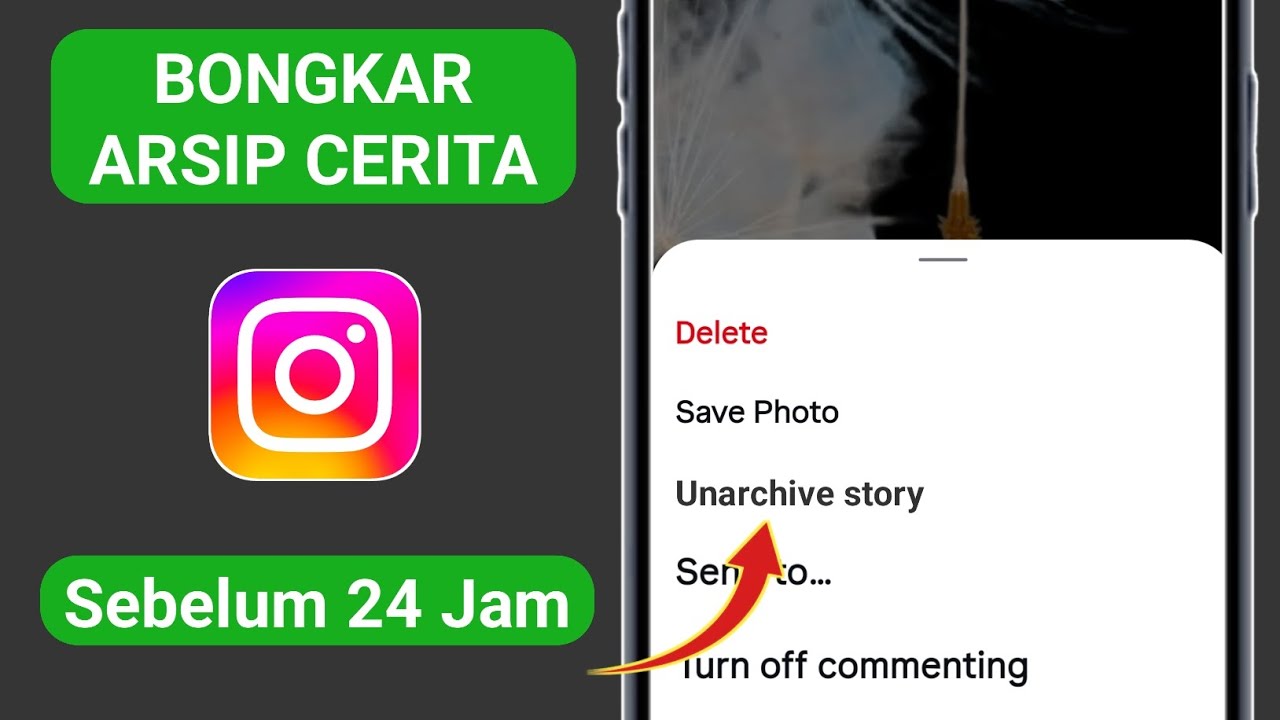 Cara Membatalkan Arsip Instagram Story Sebelum 24 Jam | Memulihkan Instagram Story dengan Mudah