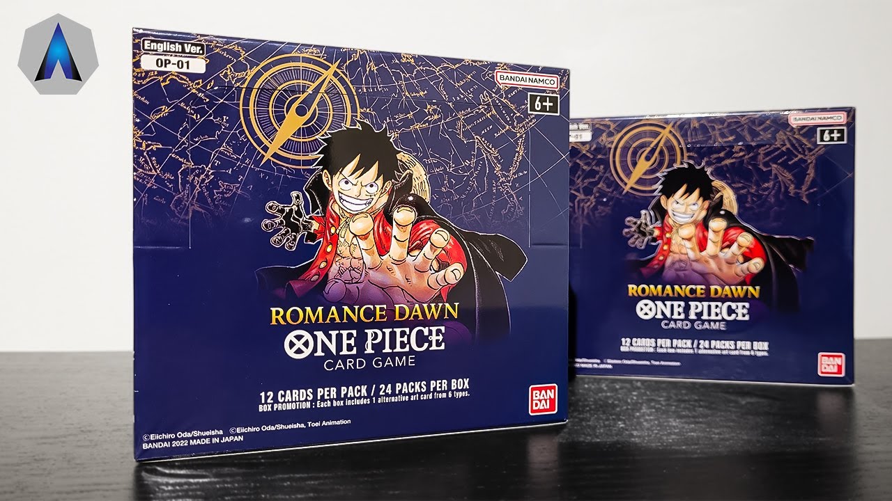 Открытие коробки с бустерами «Romance Dawn» от One Piece TCG! OP-01!