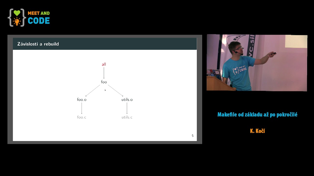 Makefile od základu až po pokročilé | K. Kočí