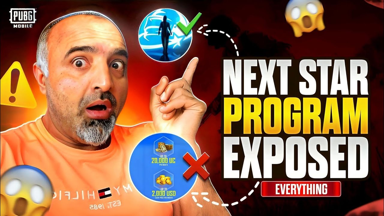 PUBG NEXT STAR PROGRAM EXPOSED | EVERYTHING EXPLAINED WITH PROOF | PUBG MOBILE INGAME TITLE REALITY😱
