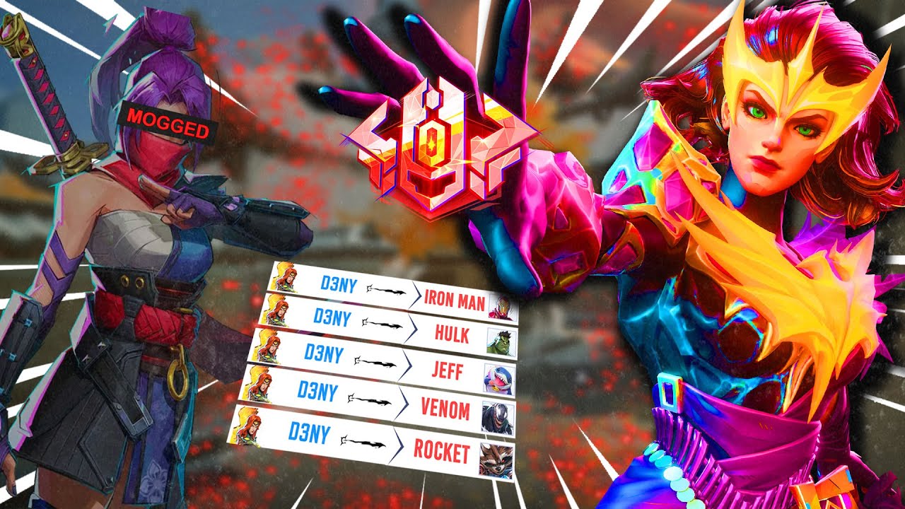 When the RANK 1 PSYLOCKE Has To Swap to PHOENIX | Marvel Rivals