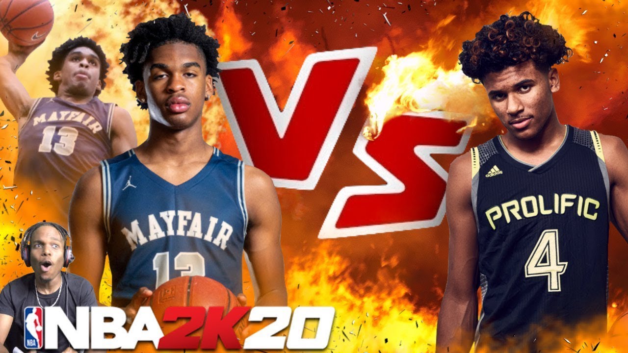 NBA 2K20 JOSH CHRISTOPHER vs JALEN GREEN!!