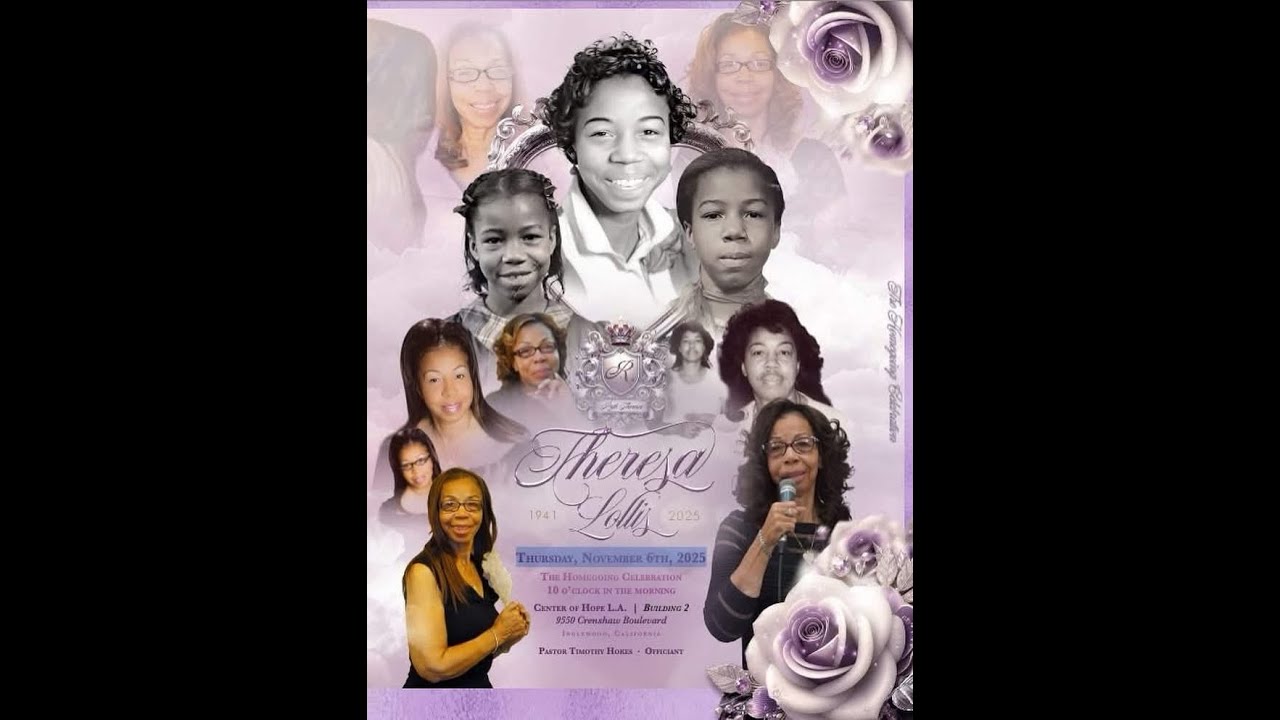 Evangelist Ruth Theresa Lollis Celebration of Life
