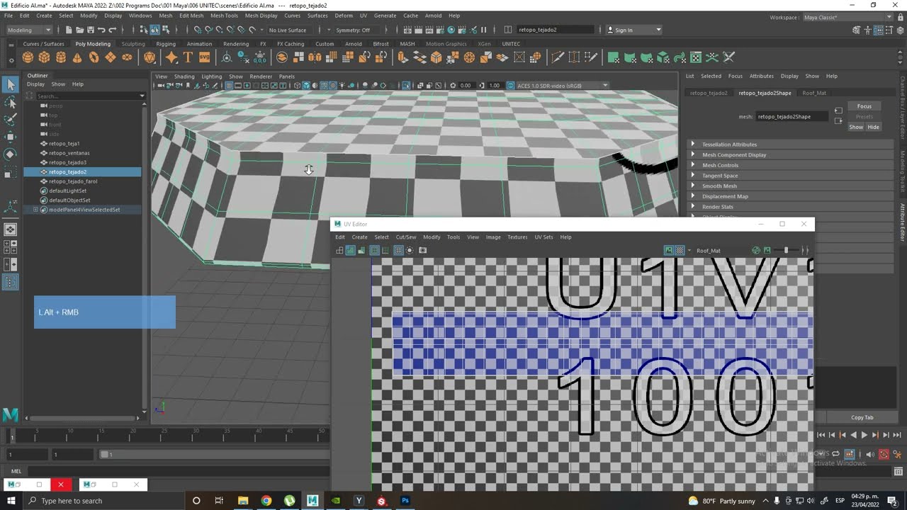 Straights UVs