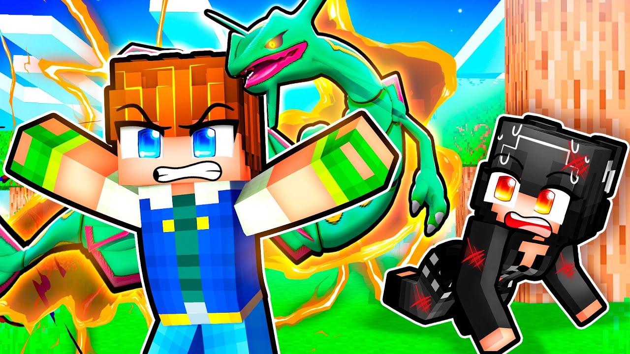 Becoming a PROTECTIVE POKEMON TRAINER in Minecraft!