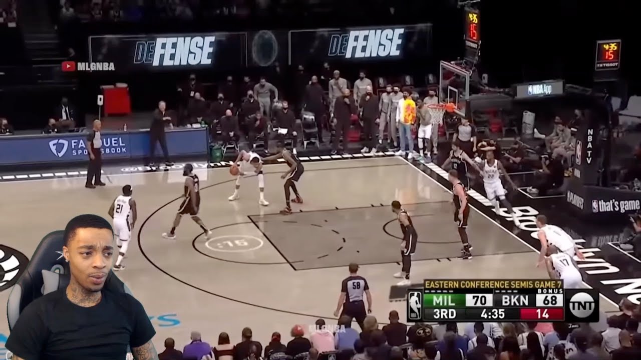 FlightReacts Brooklyn Nets vs Milwaukee Bucks Full GAME 7 Highlights | 2021 NBA Playoffs