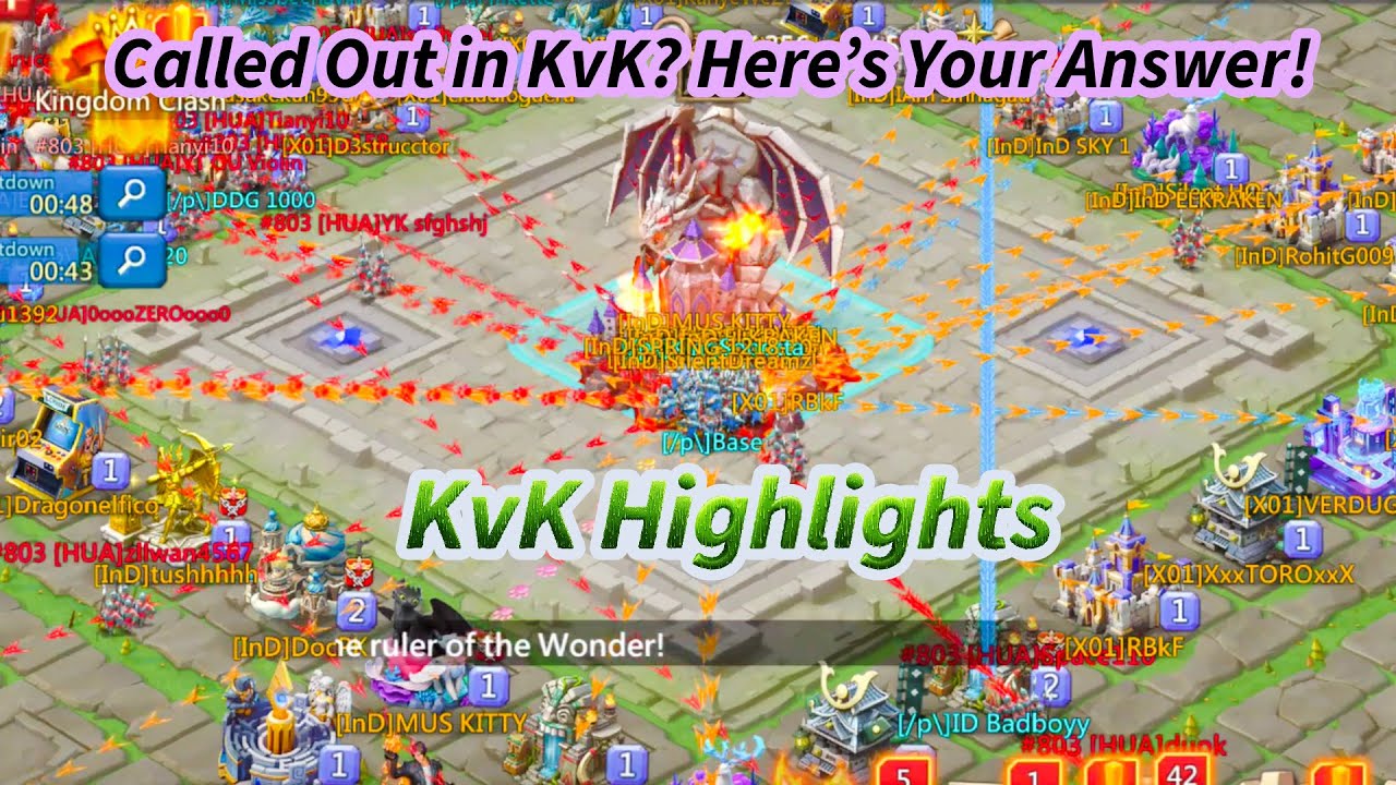 From Trash Talk to Total Defeat 💀Full KvK Lockdown | Base Secured | KvK Highlights | Lords Mobile