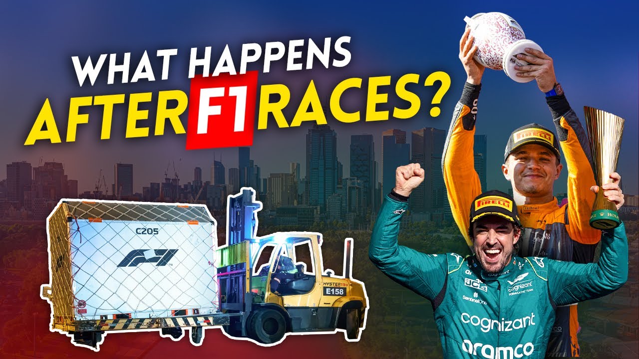 What happens AFTER an F1 RACE?