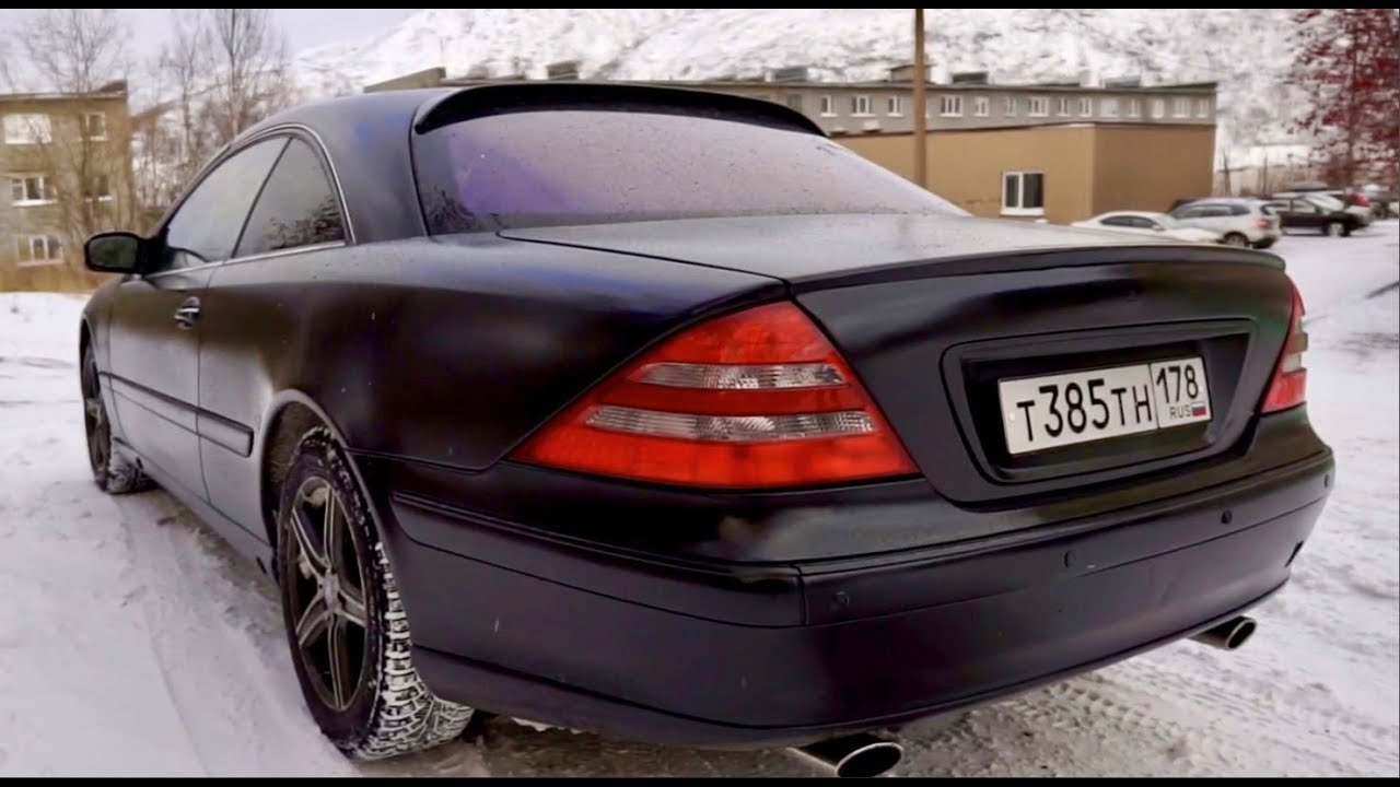 Новый облик Mercedes V12 за 100к. Когда покрасил сам.