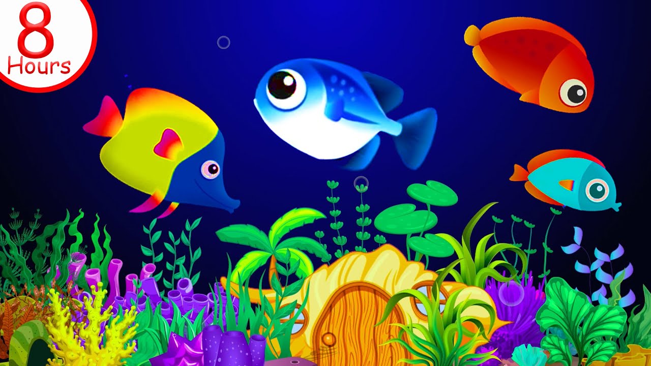 Bedtime Lullabies and Calming Undersea Animation ♫ Baby Lullaby #162