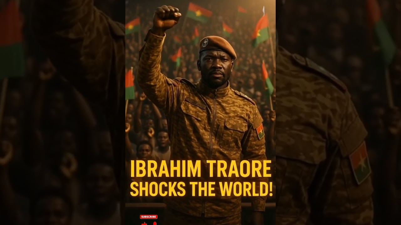 🇧🇫 Ibrahim Traor&eacute; | Africa&rsquo;s Rising Voice 🌍✨ | Viral Short