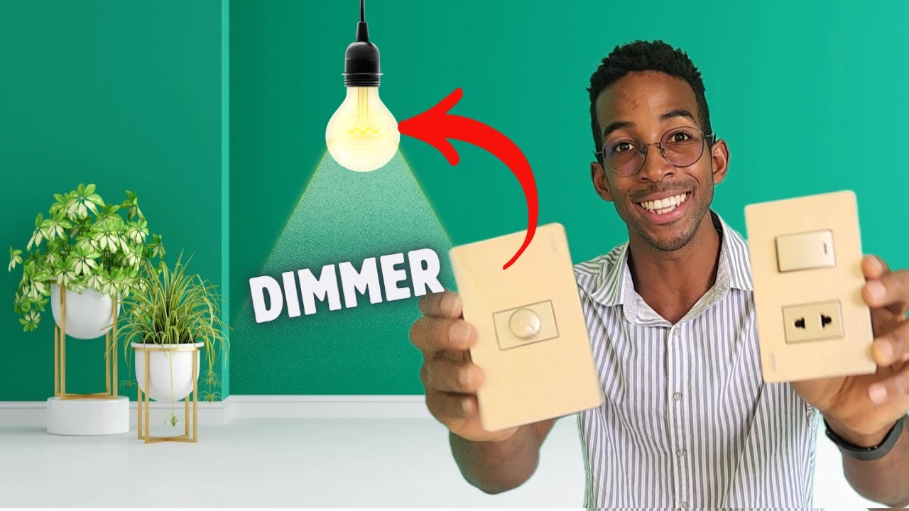 Instalación de Dimmer Switch y FOCOS regulable