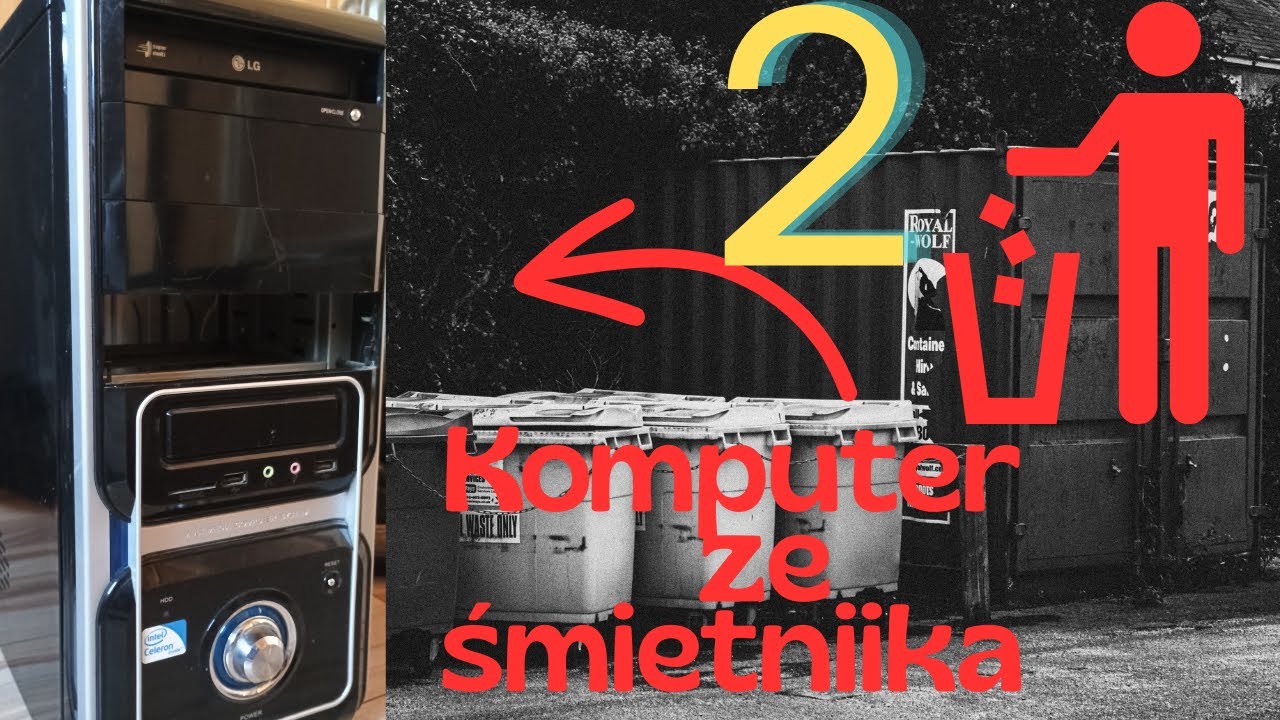 Komputer ze śmietnika♻️ – czy podzespoły są sprawne? Test w Cinebench R15 😳 #2