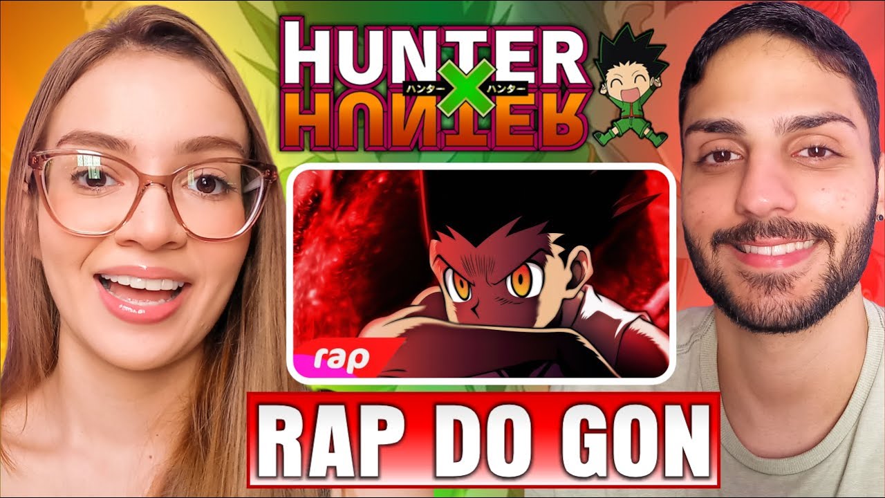Profª de Geografia Reage｜Rap do Gon (Hunter x Hunter) - QUERO SER UM CAÇADOR｜NERD HITS｜REACT
