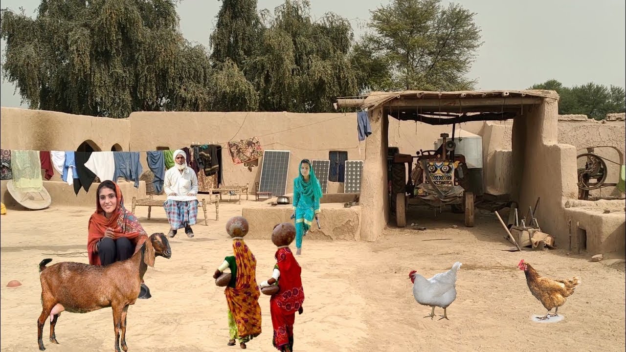 Real rural India up poor life / gaon ka desi live style / poor life and the village of the daily