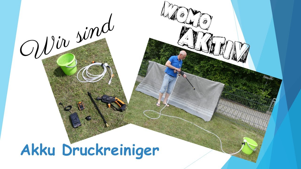 N&uuml;tzliches f&uuml;rs Wohnmobil Akku Druckreiniger zum Reinigen  #camper #campervan #camping #womoaktiv