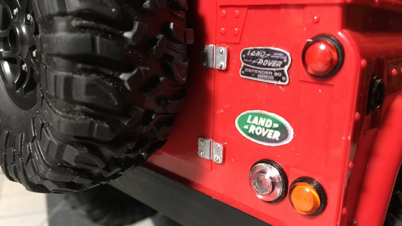 MN-90K 1:12 scale R/C Rock crawler build part 2