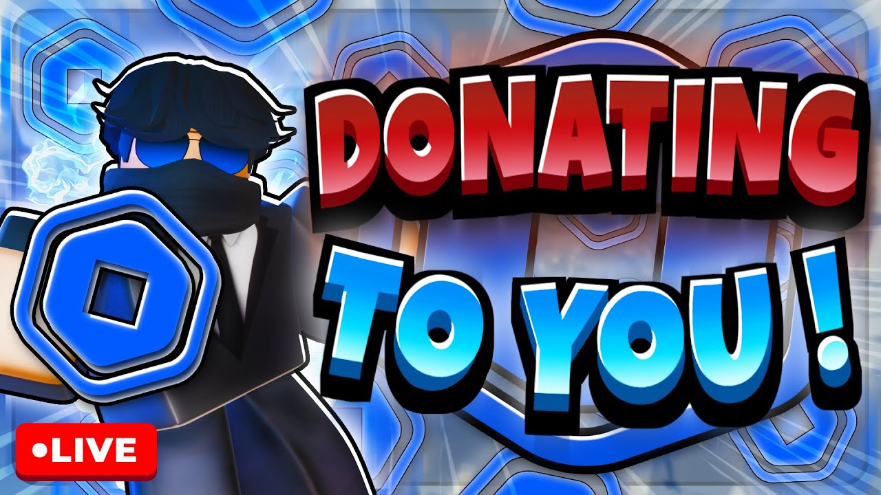 🔴PLS DONATE LIVE 🔴💸 DONATING TO YOU!!! 🎁