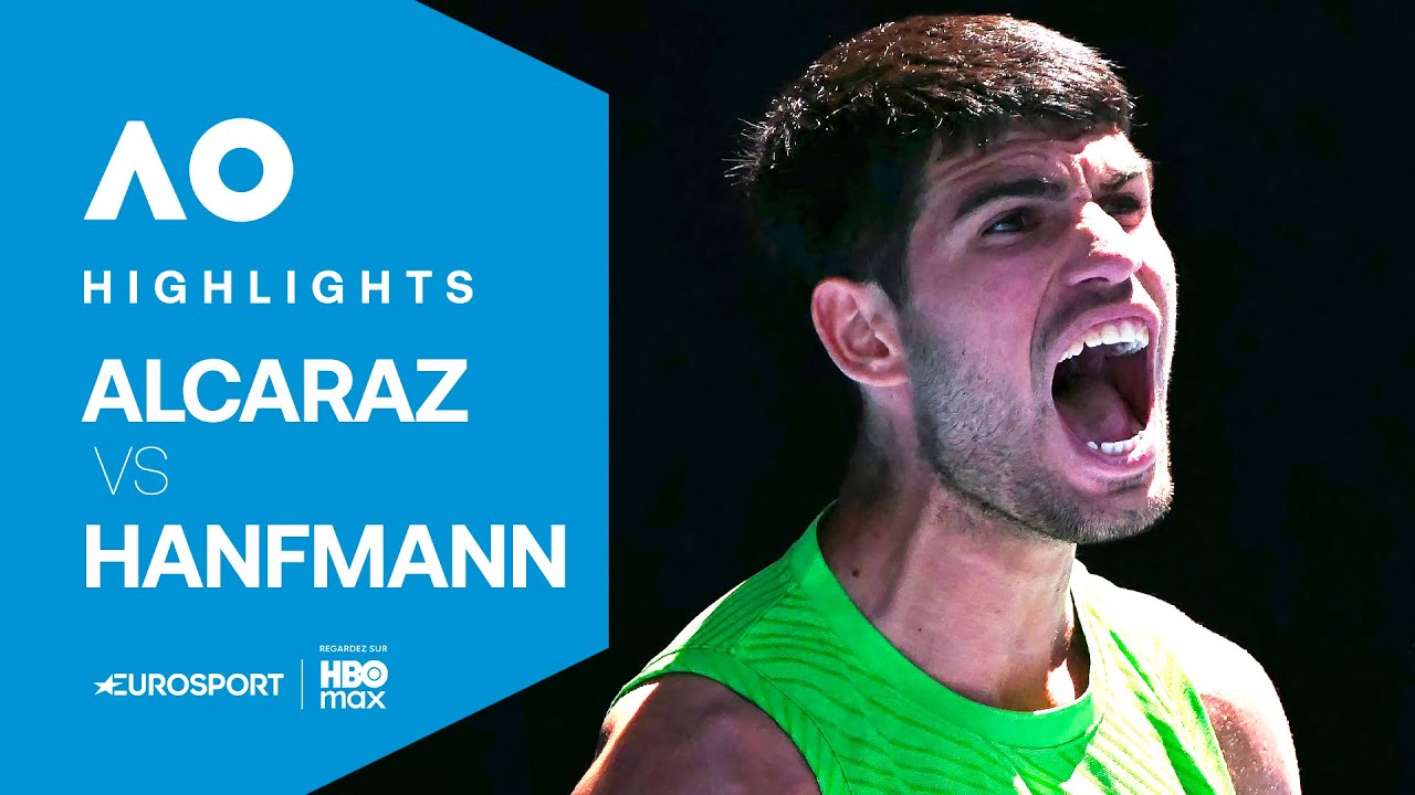 OPEN D'AUSTRALIE 2026 - ACCROCHÉ au 1er set, Alcaraz dompte Hanfmann et se hisse au 3e tour