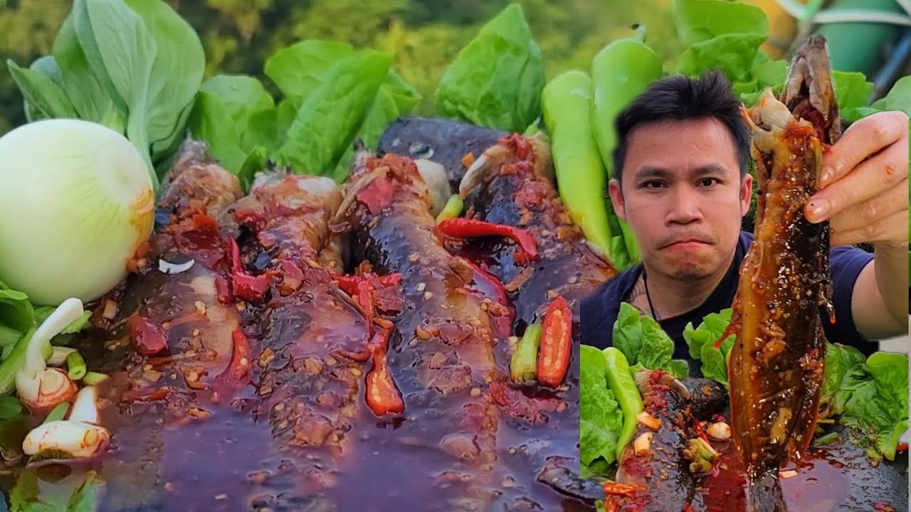 ปลาดุก ราดพริกซอสเผ็ดเกาหลี รสจัดๆเผ็ดๆแกล้มผักสดๆ