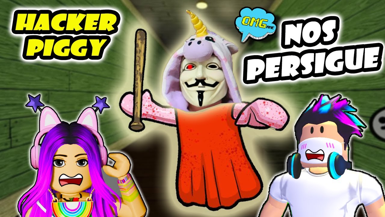 🔴DIRECTO HACKER PIGGY  nos PERSIGUE 🐷 Jugando en directo PIGGY Roblox Jacker OMGame Retos Divertidos