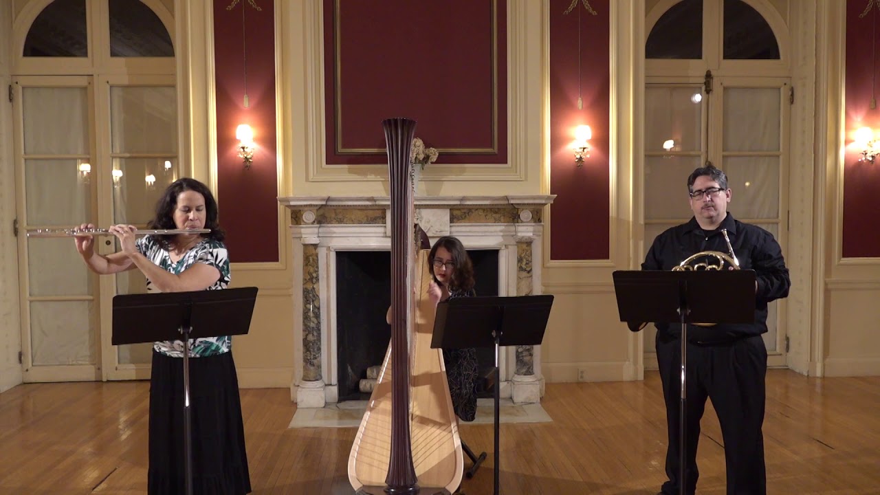 Song of the Forest for Flute, Horn & Harp, William Kersten, performed by Maria, Ryan & Autumn Ramey