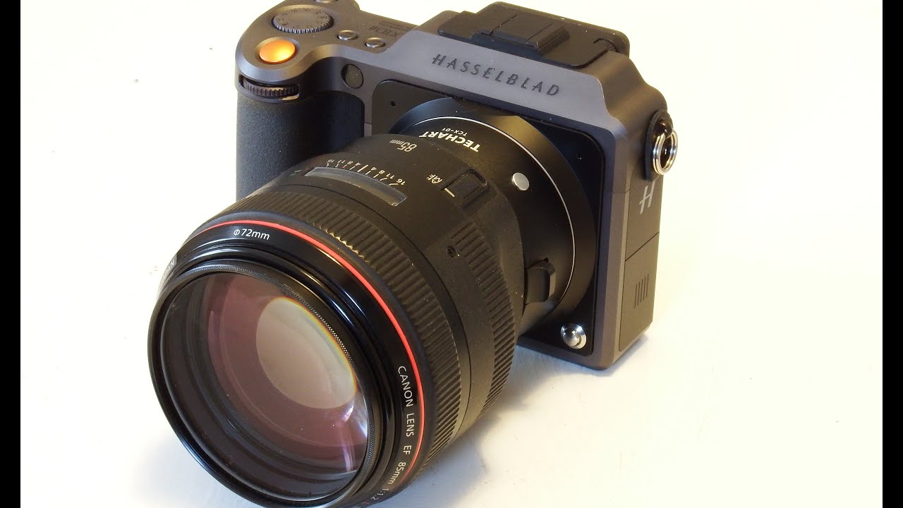 Canon EF 85mm f1.2 on Hasselblad X1D ii