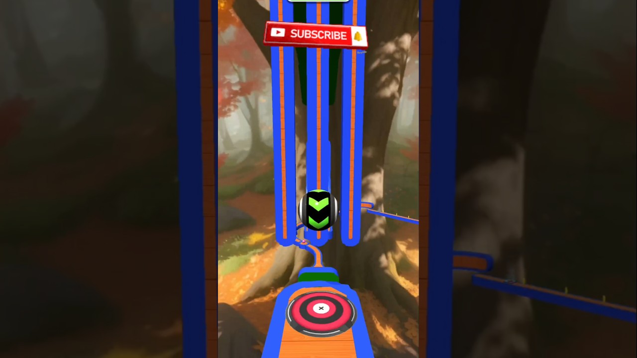 😲 Perfect Timing Jump! Sky Rolling Balls Game Short 