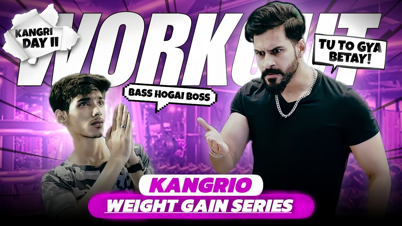 Workout Day 2 | Kangrio Weight Gain Series