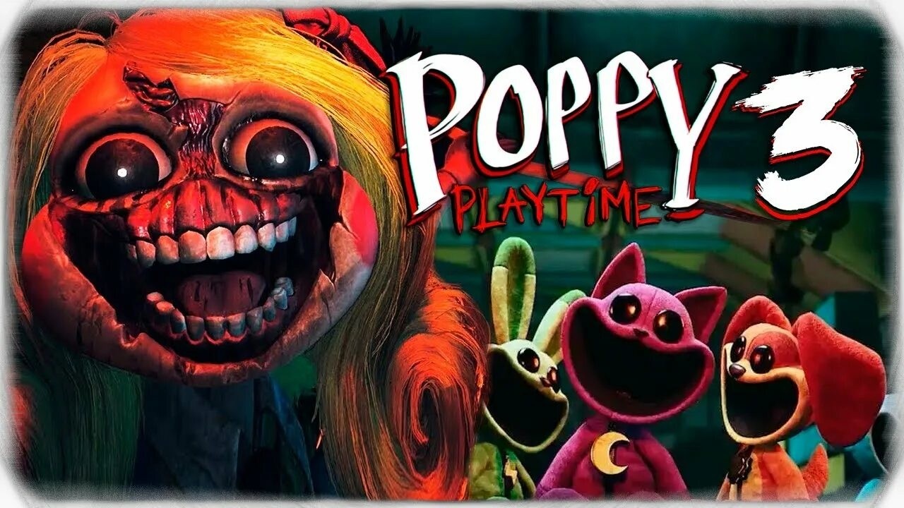 БЕГАЕМ ОТ ЗЛОЙ УЧИЛКИ! Poppy Playtime 3 Часть 2