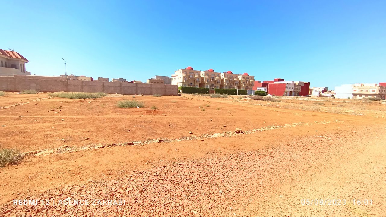 بقعة ارضية 2 واجهات😉للبيع العروي.بثمن مناسب👌#terrain #nador #maroc