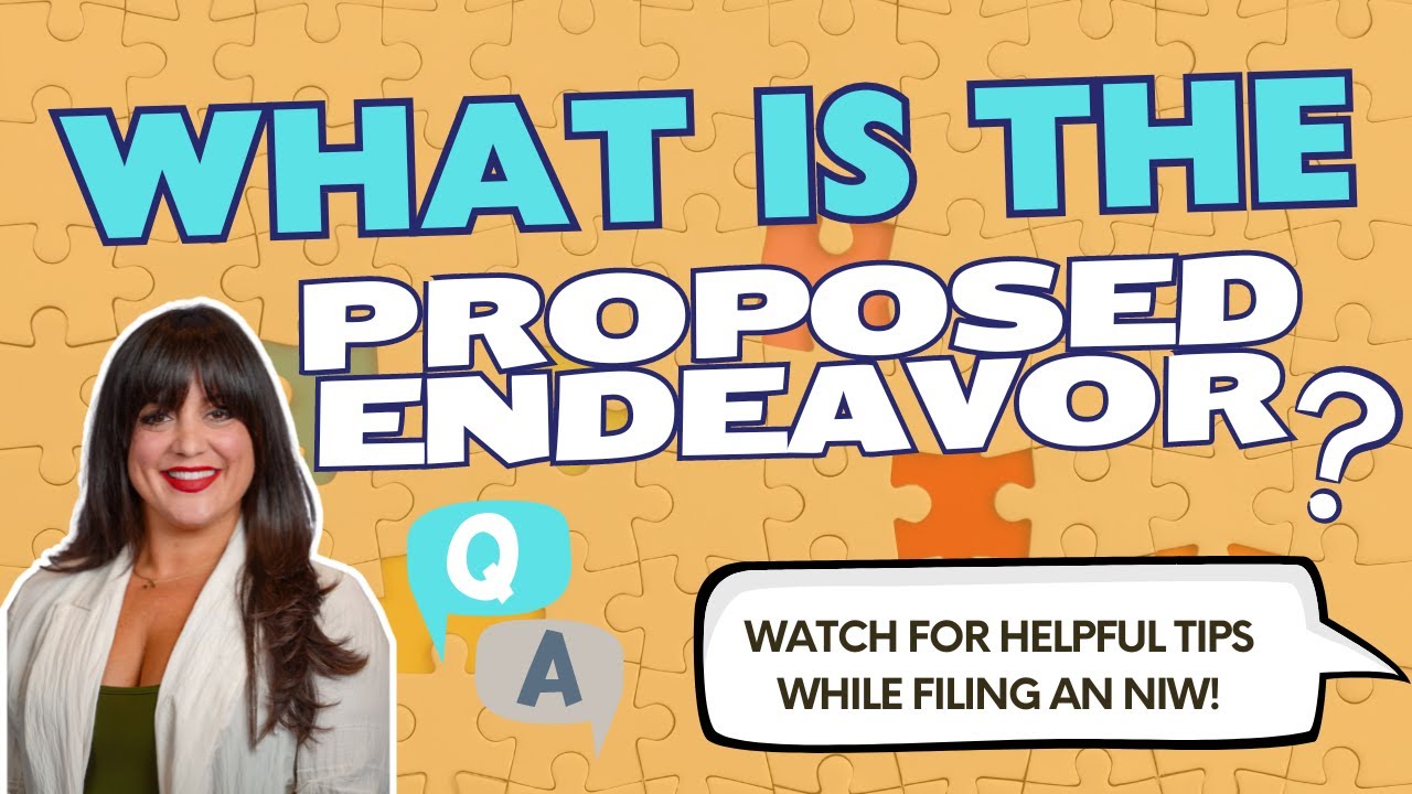 Proposed Endeavor Explained