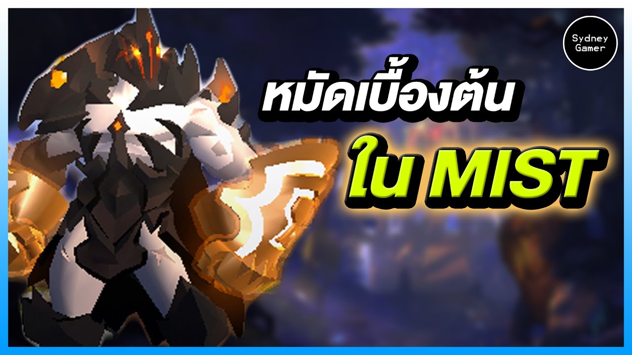 การเล่นหมัดเบื้องต้นใน MIST | Albion Online