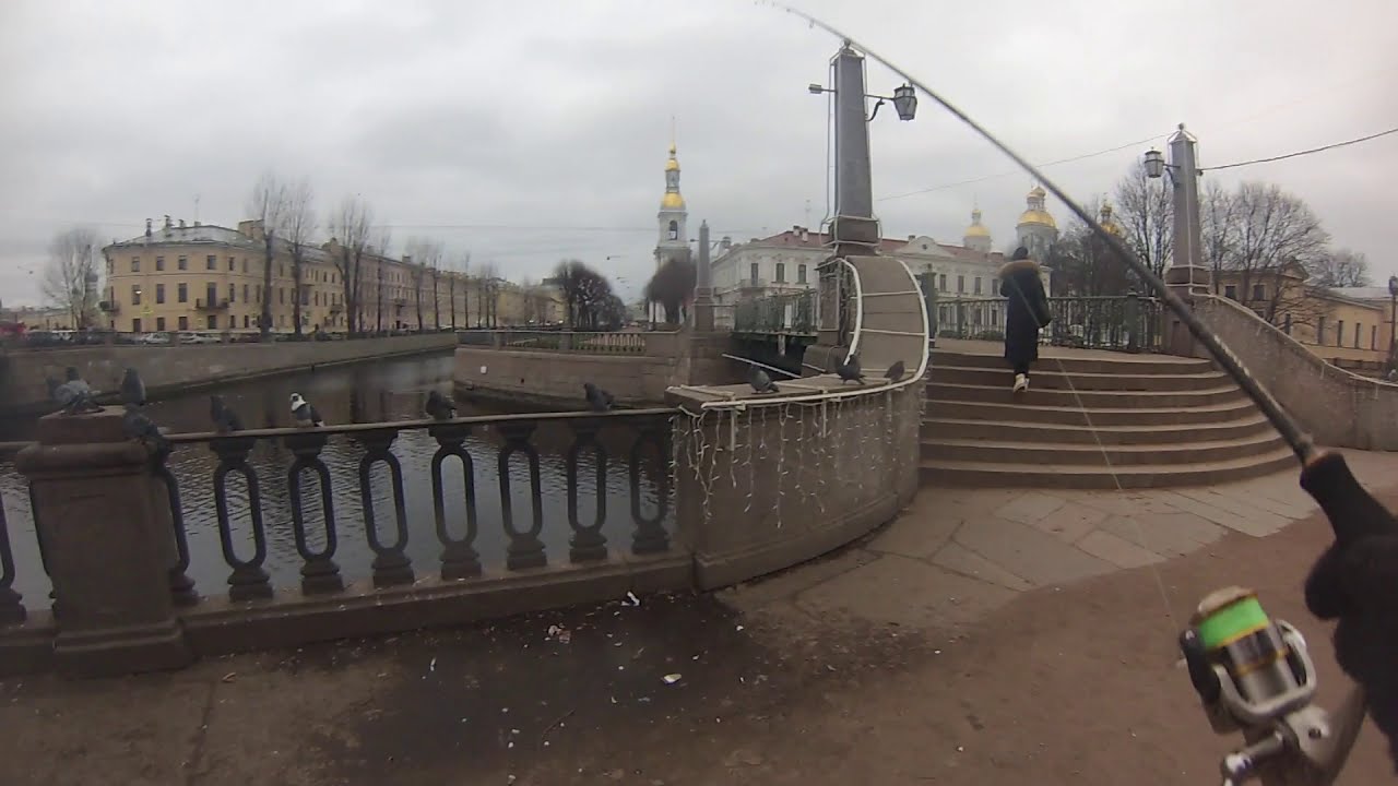 рыбалка Санкт Петербург Крюков канал декабрь 2020