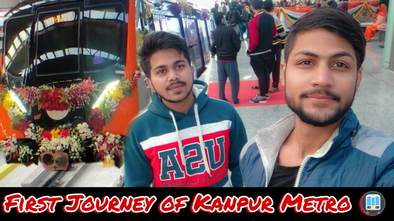 First Journey In Kanpur Metro🚇🔥 || IIT to Motijheel 🚉 #kanpurmetro #kanpurmetroupdates #kanpur
