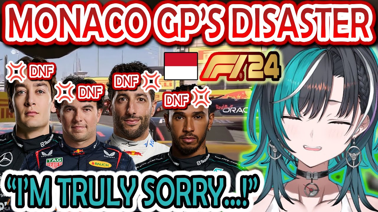 Chihaya Destroys Entire F1 Grid in Monaco GP and Loses It