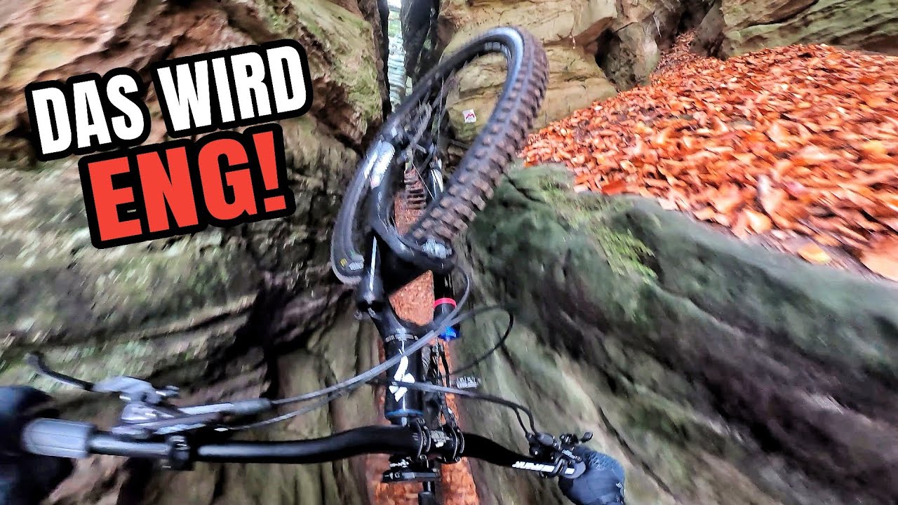 DAS WIRD ENG! 😳 Felsenlabyrinth MTB Tour