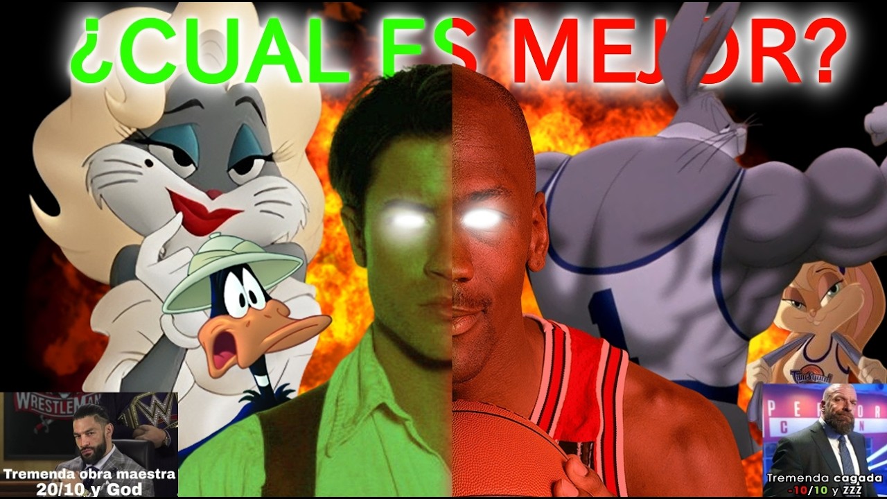 Looney tunes de nuevo en acción se PAPEO a Space jam