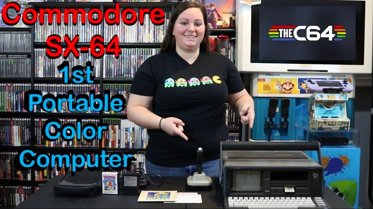 A Closer Look at the Commodore SX-64 (World's 1st Portable Color Computer!)
