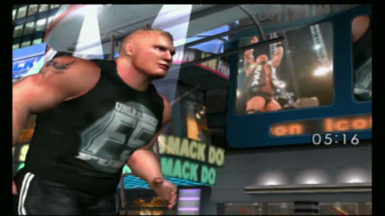 WWE SmackDown Here Comes The Pain Slobber Knocker Back Stage Anywhere