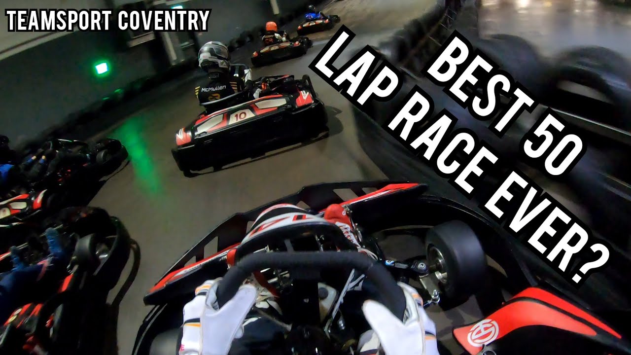 When A Public 50 Lap Race Turns Into A Members Race! TeamSport Coventry