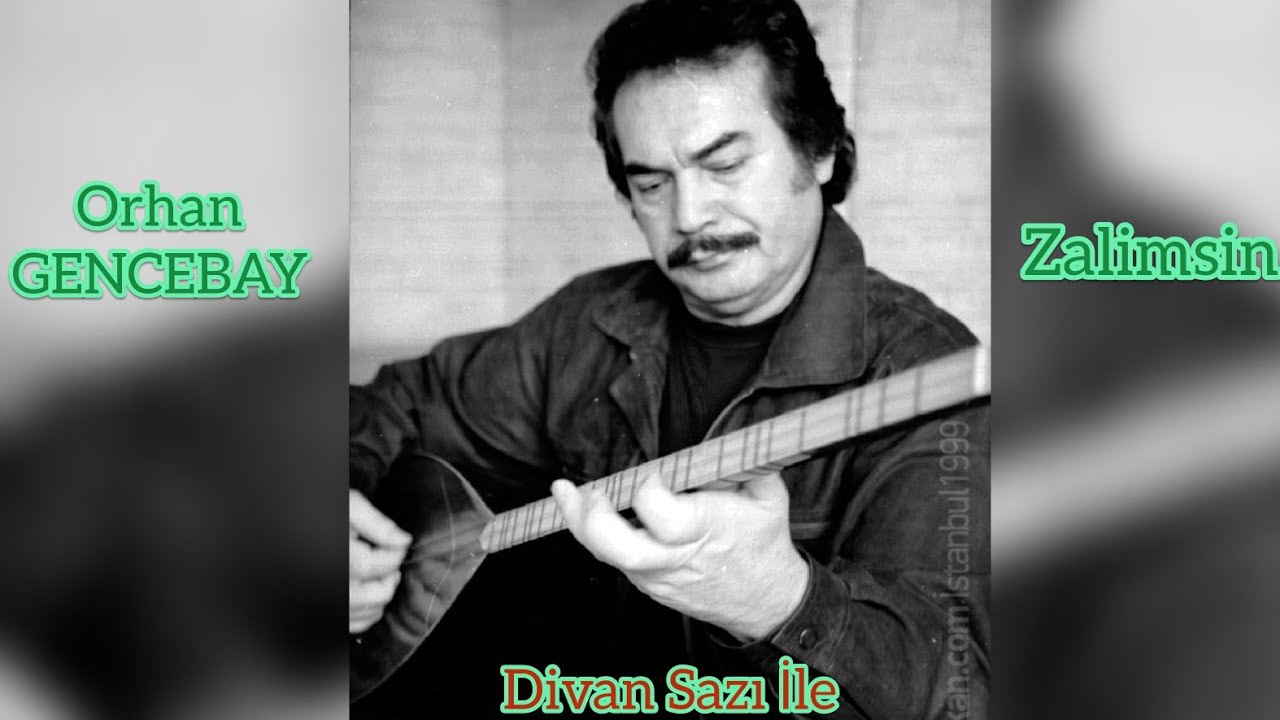 ZALİMSİN Divan Saz Kaliteli Kayıt - [Orhan GENCEBAY]