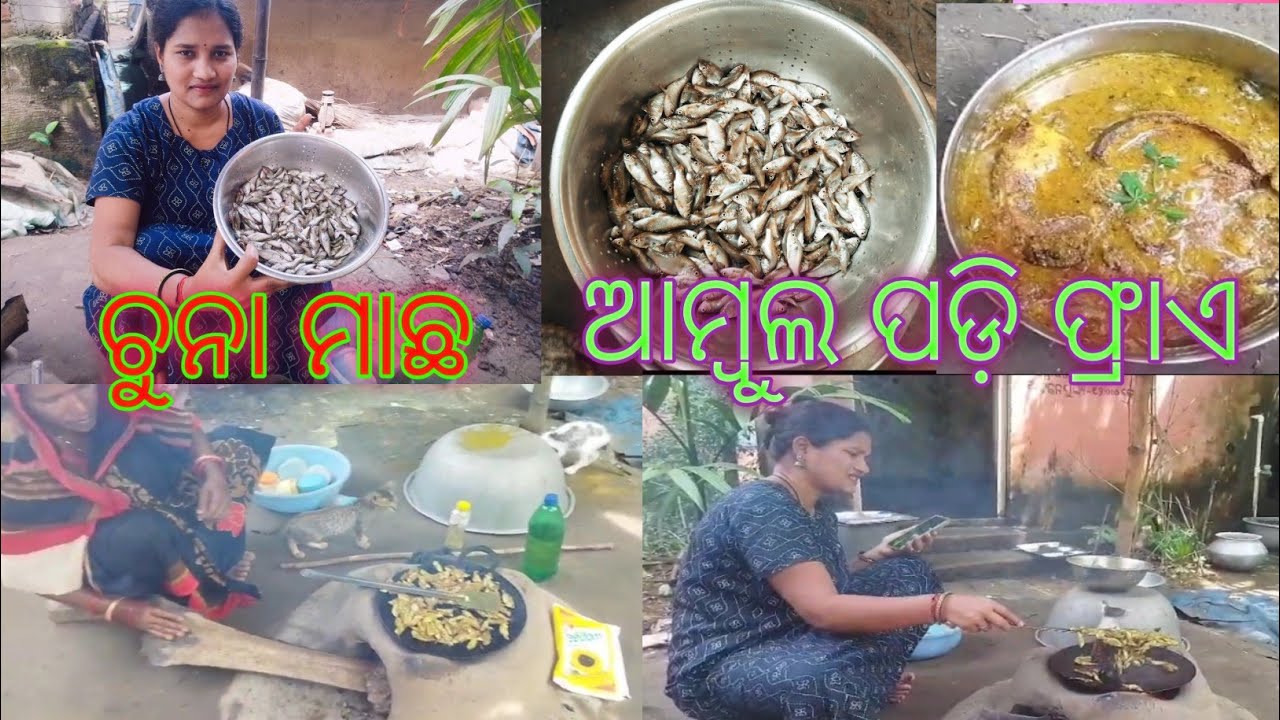 ମହୁରାଳି ମାଛ ତରକାରି #villege life style #madhugunuvlog