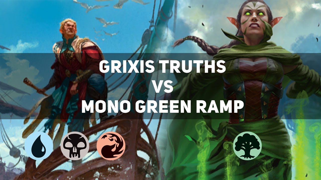 Grixis Truths vs Mono Green Ramp | Platinum | MTG Historic